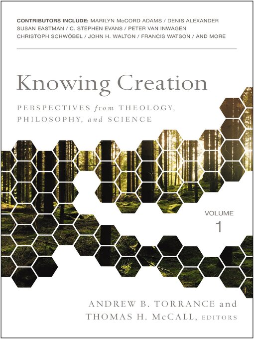 Title details for Knowing Creation by Andrew  B. Torrance - Available